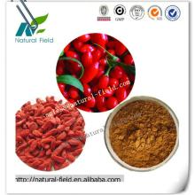 Fresh Goji berry Extract powder, polysaccharides 40%,50%,60%,CAS NO.: 107-43-7