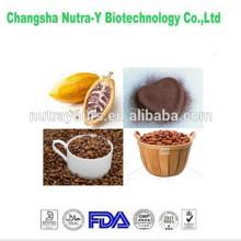 The first sales of the raw cocoa powder extract with ISO