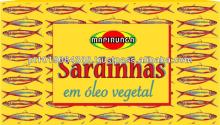  Sardines  with  vegetable   oil 