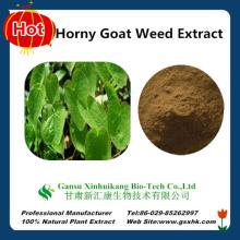 Factory wholesale high quality organic Epimedium extract powder with icariin , herb medicine for lon