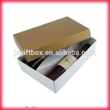 printed corrugated packaging box /cardboard box champagne glass gift box
