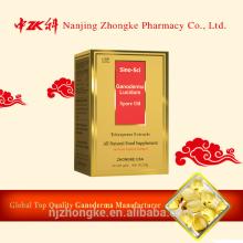 Herbal Ganoderma Lucidum Shell-broken Spore Oil Soft Gel
