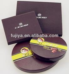 Gift wrap chocolate wax pieces