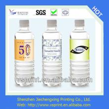 waterproof adhesive labels for  plastic   bottle s  bottle d water label  design  private label coconut wate