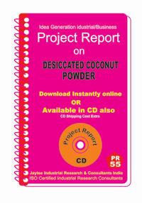 Project Report On Desiccated Coconut Powder