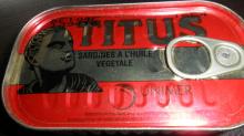 Titus  Sardine s in  vegetable   oil  125 morocco