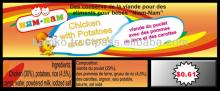 CANNED CHICKEN WITH POTATOES AND CARROT FOR BABIES