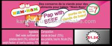 CANNED PAP WITH BEEF FOR BABIES