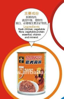 CANNED DOG FOOD MINCE CHICKEN 375G