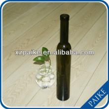 Brimful Capacity 400ml Antique Green Glass Red Wine Bottles With Cork