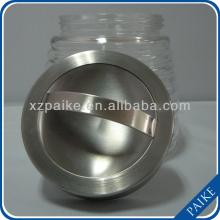 clear round candy/food/storage glass jar