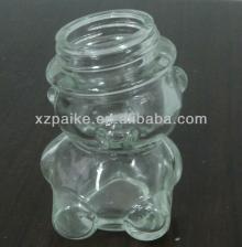 clear  round  food  glass   jar 