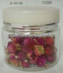 mini cylinder glass lollipop candy jar
