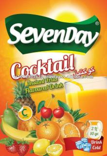 Cocktail - Mixed instant Powder Drink - 10 Gr. 2 Liter