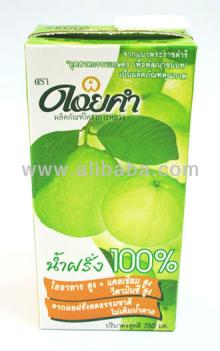 fruit juice,  guava  juice 100%, healthy juice, pure fruit juice
