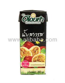 fruit juice, passion fruit juice 100%, healthy juice, pure fruit juice