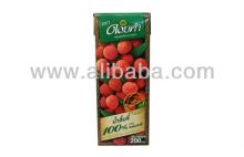 fruit juice, lychee juice 100%, healthy juice, pure fruit juice