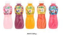 Thailand's fruit juice with coconut jelly