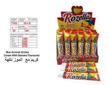 Rozella Banana Flavored  chocolate  in Tube