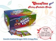 Cocofino Cocolin Coated Dragee With Crispy Rice 15 gr.