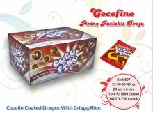 Cocofino Cocolin Coated Dragee With Crispy Rice 40 gr.
