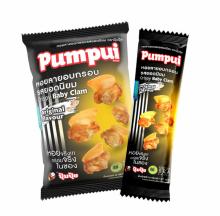 Crispy Baby Clam, Thai Baby Clam Snack, Pumpui Brand