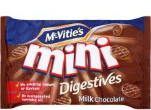 McVitie's mini chocolate digestive