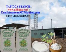 Tapioca Starch  FOB  Price: US $ 420 - 540 / Ton