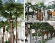 2014 hot sale high quality simulation coconut tree for indoor decoration, artificial  big coconut tree