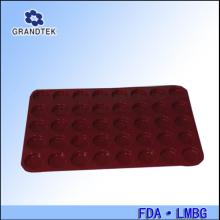 Buttons Chocolate Candy Cookie Cake Topper Jelly Silicone Mould Mold Tray