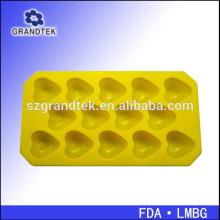 Heart shape silicone molds for cake decorating sales promotion