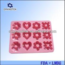Love heart bird flower  leaf   silicone  fondant gum paste icing  molds  for  cake  decorating