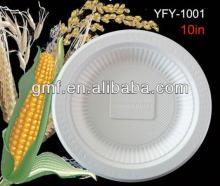 biodegradable disposable corn starch plates