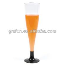 removable stand Champagne cocktail margarita plastic champagne goblet