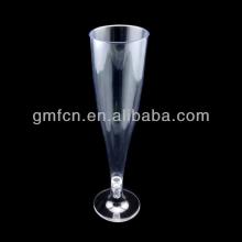 removable stand Champagne cocktail margarita plastic disposable champagne flutes