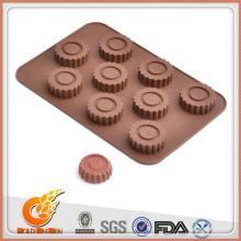 new design silicone ice tray/cup cake bakeware/chewing gum candy