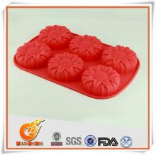 Structural disabilities silicone rose cake decorating mold(GIS16404)