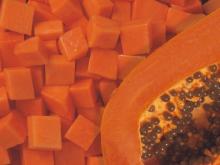 Frozen Fruit Papaya Dices