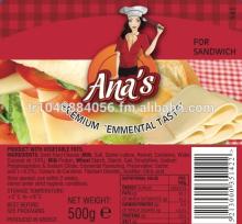 Sliced Emmental Cheese - Ana's Cheese Emmental