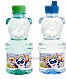 330ml Animal Shaped PET Plastic Bottled Spring Mineral Water