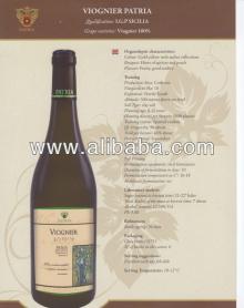 100% IGP Viognier High Quality Sicilian White Wine