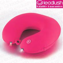 Neck massager pillow, travel pillow with led