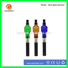colorful wax vaporizer Skull glass atomizer
