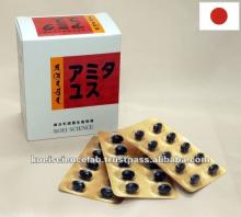 A material of Japan biologically active food supplements"Amitayusu"