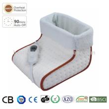 CE GS Single Controller 3 Settings Washable Fleece Cover 100W Electric Foot  Heater 