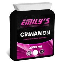 Cinnamon 2000mg Vegetarian In Coloured Flat  Bottle s