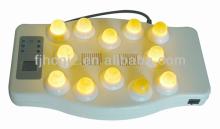 infrared heated vibration,moxibustion and negative ion 12 balls jade projector