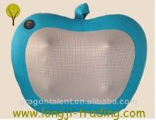 car & home use apple shape massage pillow with heating 04