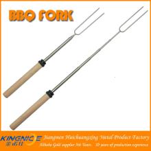 Light handy marshmallow roasting stick