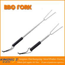 Soft handle marshmallow roasting stick